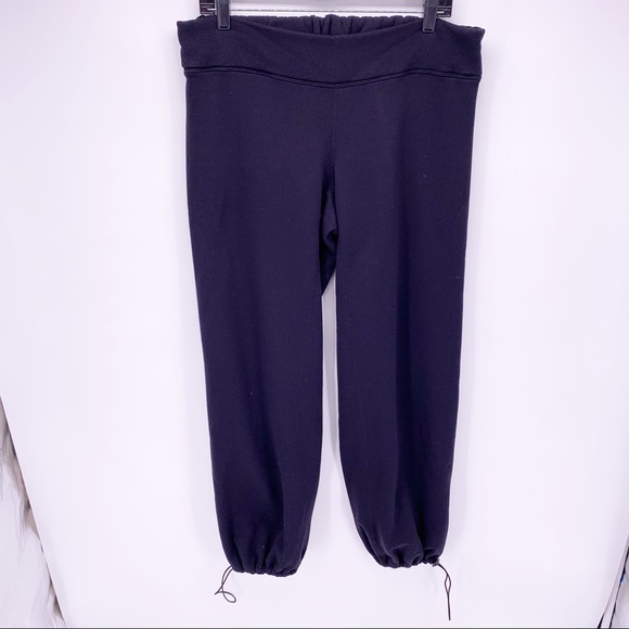 Mountain Mama Black Fleece Maternity Sweatpants - Picture 1 of 7